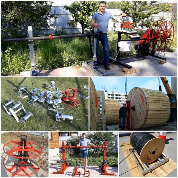 Кабельные подъемники для размотки кабеля,провода,Продажа,Аренда,Видео - <ro>Изображение</ro><ru>Изображение</ru> #5, <ru>Объявление</ru> #1684401