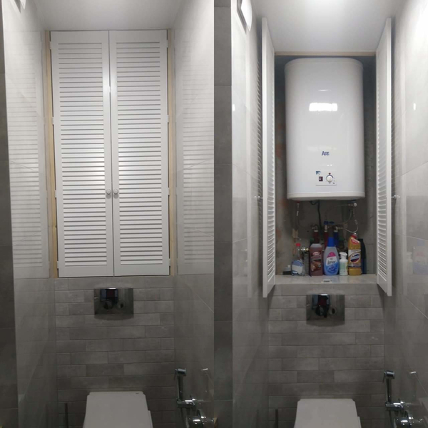 Сантехнический шкаф в туалете - <ro>Изображение</ro><ru>Изображение</ru> #1, <ru>Объявление</ru> #1719420