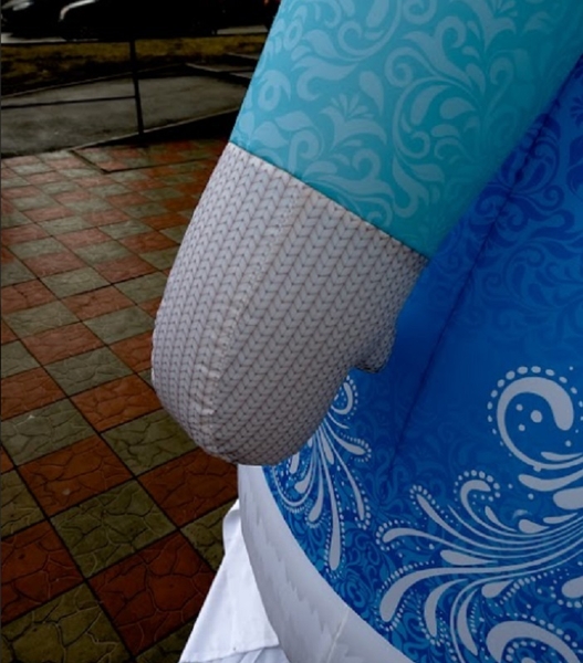 Надувные рекламные фигуры Деда Мороза и Снегурочки - <ro>Изображение</ro><ru>Изображение</ru> #4, <ru>Объявление</ru> #1720044