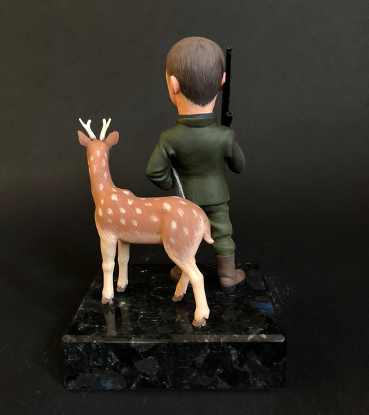Шаржевая статуэтка охотник по фото, шаржевые статуэтки под заказ  - <ro>Изображение</ro><ru>Изображение</ru> #3, <ru>Объявление</ru> #1720166