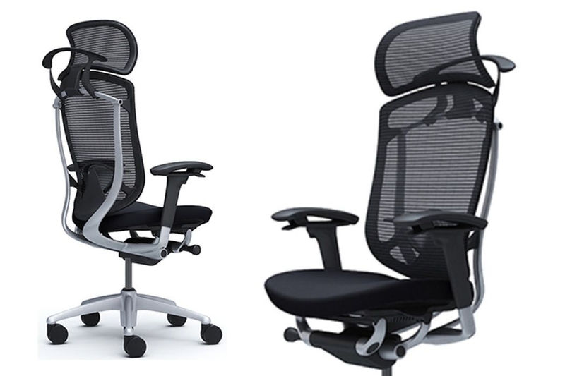 Кресло OKAMURA CONTESSA SECONDA с Серебряной Алюминиевой Рамой, Сиденьем из Черн - <ro>Изображение</ro><ru>Изображение</ru> #1, <ru>Объявление</ru> #1721554