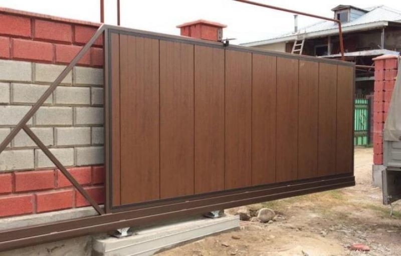 Ворота из профнастила. - <ro>Изображение</ro><ru>Изображение</ru> #3, <ru>Объявление</ru> #1720960