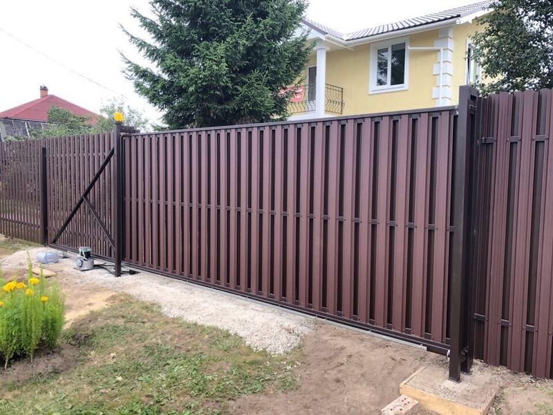 Автоматичні ворота під ключ. Розсувні ворота - <ro>Изображение</ro><ru>Изображение</ru> #2, <ru>Объявление</ru> #1726673