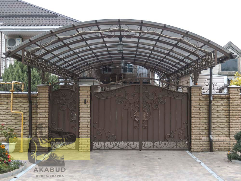 Навесы и козырьки от производителя Козырьки и навесы с поликарбонатом.  - <ro>Изображение</ro><ru>Изображение</ru> #1, <ru>Объявление</ru> #1726744