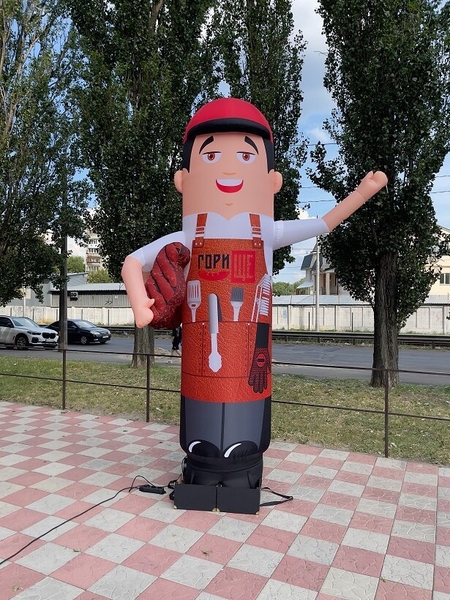 Зовнішня реклама для ресторану надувний чоловічок - <ro>Изображение</ro><ru>Изображение</ru> #1, <ru>Объявление</ru> #1726660