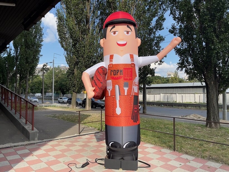 Зовнішня реклама для ресторану надувний чоловічок - <ro>Изображение</ro><ru>Изображение</ru> #2, <ru>Объявление</ru> #1726660