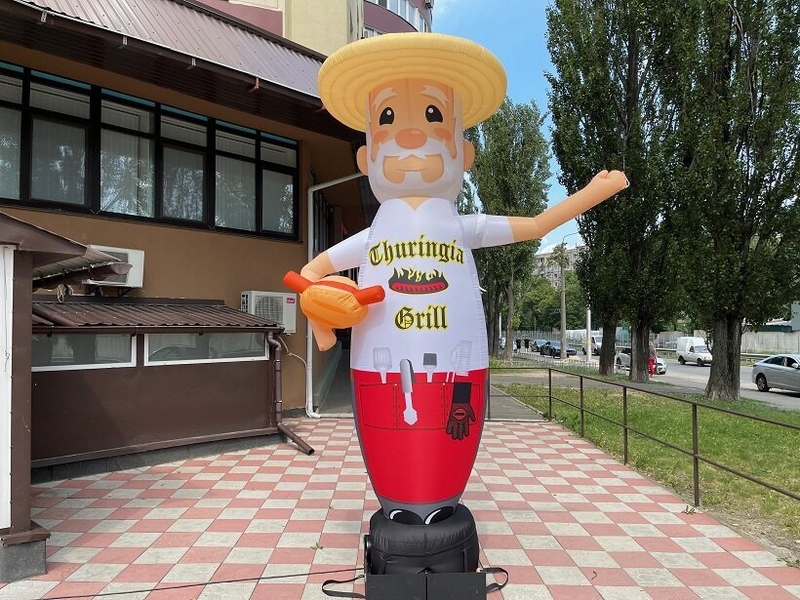 Зовнішня реклама для ресторану надувний чоловічок - <ro>Изображение</ro><ru>Изображение</ru> #3, <ru>Объявление</ru> #1726660