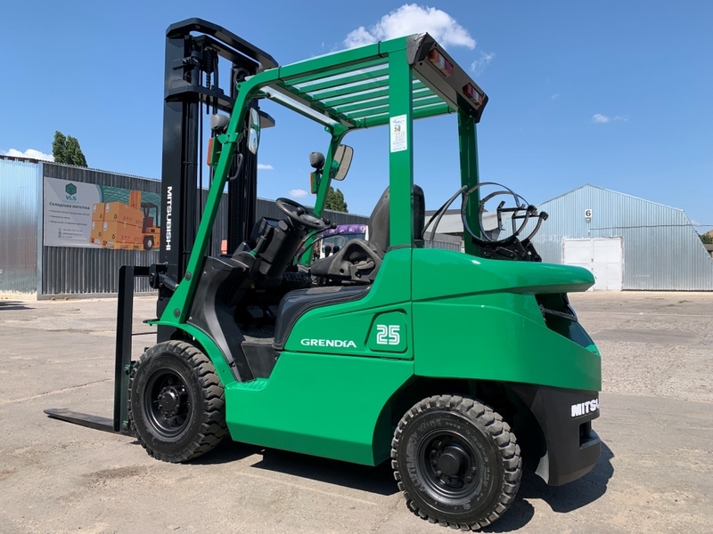 Вилочний навантажувач Mitsubishi з 2-а дод. секціями гідравліки. - <ro>Изображение</ro><ru>Изображение</ru> #3, <ru>Объявление</ru> #1727684