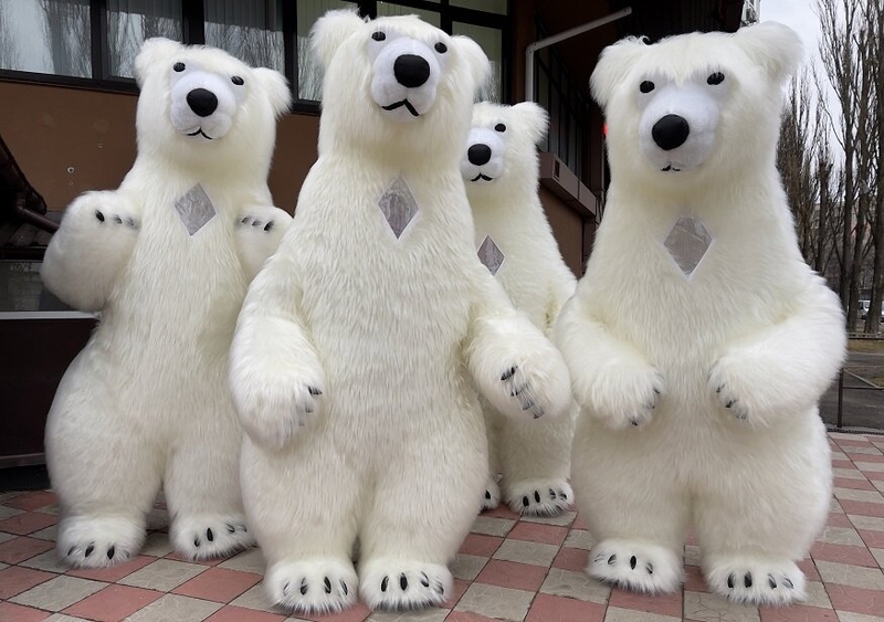 Костюм ведмедя надувний Панда - <ro>Изображение</ro><ru>Изображение</ru> #4, <ru>Объявление</ru> #1727767