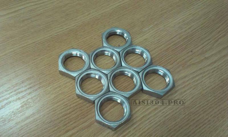 Контргайка нержавеющая Ду 15, АISI 304. Люк, муфта, штуцер и др. - <ro>Изображение</ro><ru>Изображение</ru> #3, <ru>Объявление</ru> #1729465