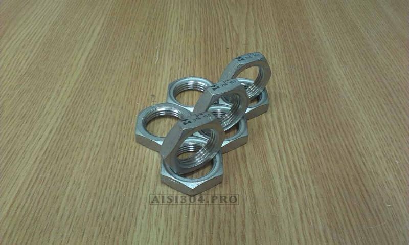 Контргайка нержавеющая Ду 15, АISI 304. Люк, муфта, штуцер и др. - <ro>Изображение</ro><ru>Изображение</ru> #4, <ru>Объявление</ru> #1729465