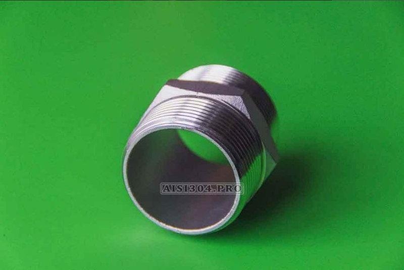 Ниппель нержавеющий Ду 15 (1/2") AISI 304 | TRiNOX - <ro>Изображение</ro><ru>Изображение</ru> #3, <ru>Объявление</ru> #1729028