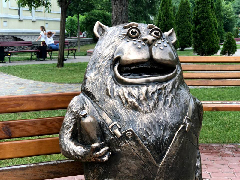 Бронзовая скульптура кот из мультфильма о попугае Кеше - <ro>Изображение</ro><ru>Изображение</ru> #4, <ru>Объявление</ru> #1729097