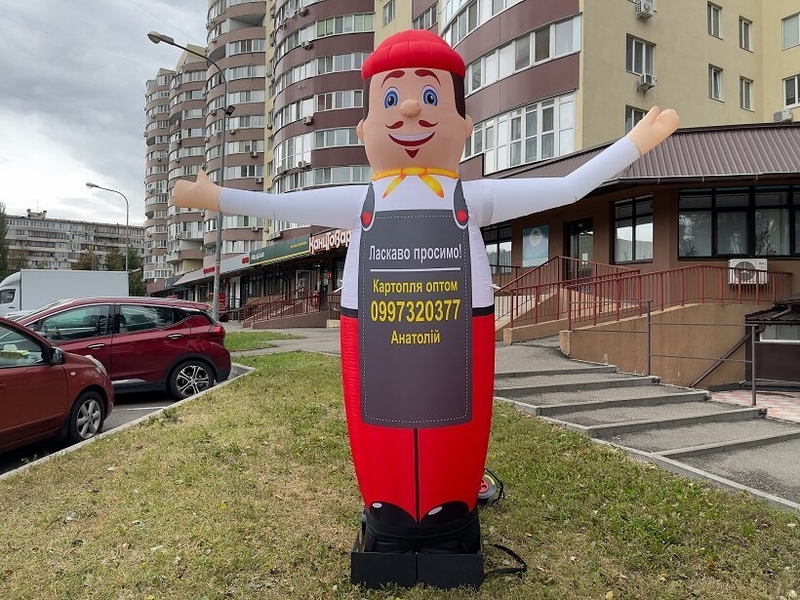 Надувной зазывало человечек - <ro>Изображение</ro><ru>Изображение</ru> #4, <ru>Объявление</ru> #1729365