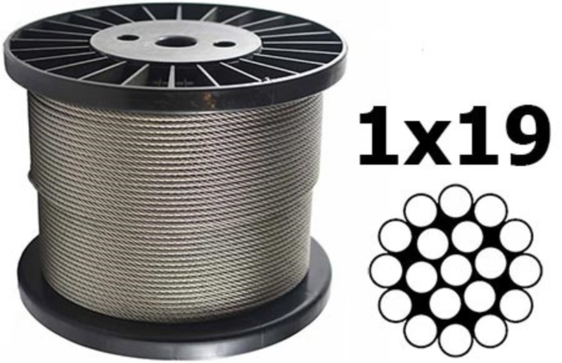 Трос нержавіючий А2 7х7 5 мм - <ro>Изображение</ro><ru>Изображение</ru> #2, <ru>Объявление</ru> #1730241