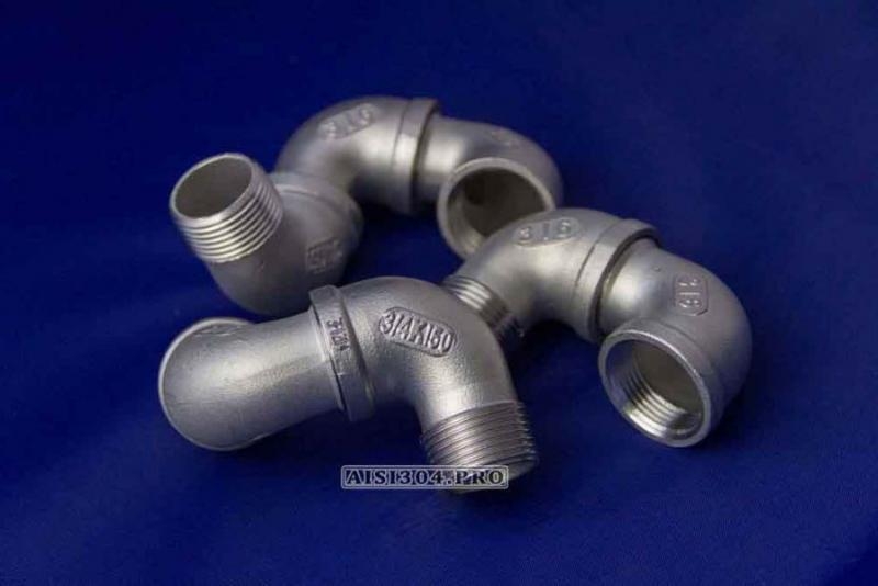 Отвод нержавеющий с наружной резьбой Ду 15 AISI 304 | TRiNOX - <ro>Изображение</ro><ru>Изображение</ru> #2, <ru>Объявление</ru> #1731411