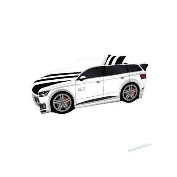 Кровать машинка джип Premium Q7 белая с матрасом - <ro>Изображение</ro><ru>Изображение</ru> #5, <ru>Объявление</ru> #1644408