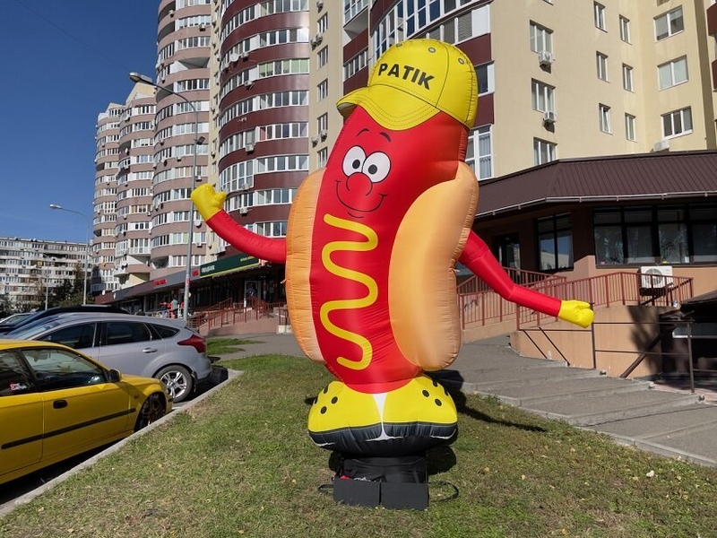 Хот дог надувной машущий - <ro>Изображение</ro><ru>Изображение</ru> #2, <ru>Объявление</ru> #1731777