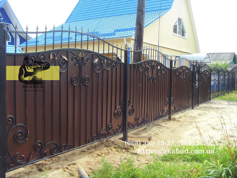 Ворота, паркани, перила, навіси, ангари. Встановлення воріт та огорож - <ro>Изображение</ro><ru>Изображение</ru> #5, <ru>Объявление</ru> #1731296