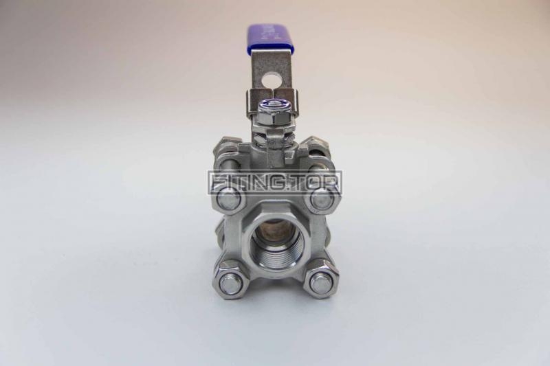 Кран нержавеющий муфтовый разборной Ду 15 AISI 304 | TRiNOX - <ro>Изображение</ro><ru>Изображение</ru> #3, <ru>Объявление</ru> #1732460