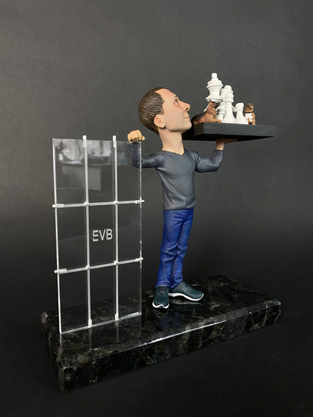 Шаржевая статуэтка эксклюзивный подарок по фото, шаржевых статуэток на заказ. - <ro>Изображение</ro><ru>Изображение</ru> #1, <ru>Объявление</ru> #1733776