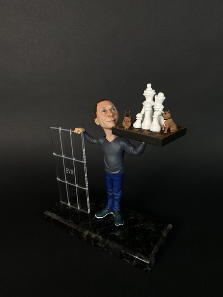 Шаржевая статуэтка эксклюзивный подарок по фото, шаржевых статуэток на заказ. - <ro>Изображение</ro><ru>Изображение</ru> #2, <ru>Объявление</ru> #1733776