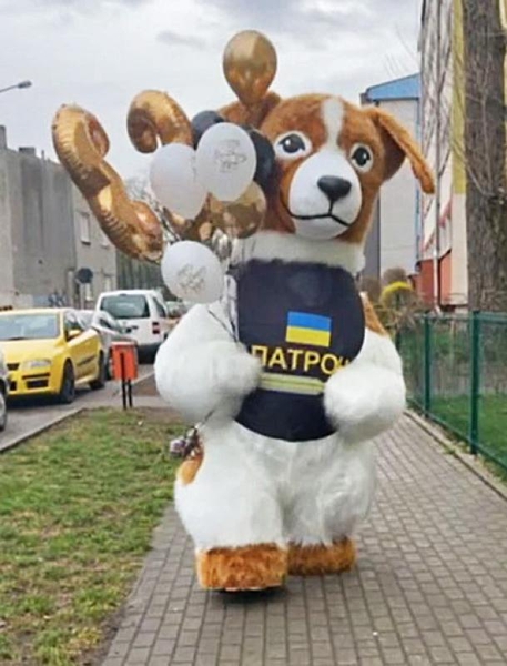 Надувний костюм Пес Патрон - Надувной костюм Пес Патрон - <ro>Изображение</ro><ru>Изображение</ru> #3, <ru>Объявление</ru> #1735848