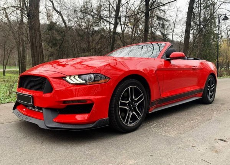 Ford Mustang GT красный кабриолет прокат аренда - <ro>Изображение</ro><ru>Изображение</ru> #1, <ru>Объявление</ru> #1735421
