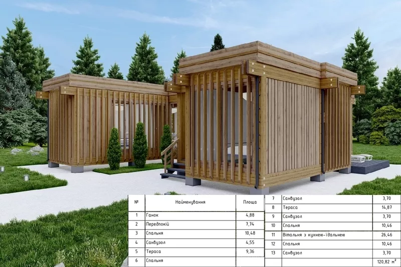 Збірний модульний будинок під ключ. Зростаючий будинок від виробника - <ro>Изображение</ro><ru>Изображение</ru> #7, <ru>Объявление</ru> #1736071