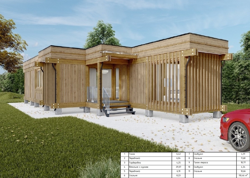 Растущие модульные дома под ключ. Модульный дом под ключ - <ro>Изображение</ro><ru>Изображение</ru> #2, <ru>Объявление</ru> #1736072