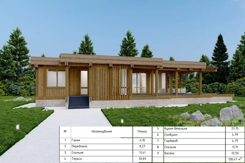 Модульний будинок під ключ. Pagano, Fachwerk, Barn house - <ro>Изображение</ro><ru>Изображение</ru> #7, <ru>Объявление</ru> #1736074