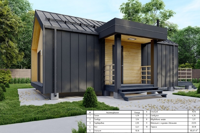 Модульний будинок під ключ A-Frame, Barn House, Fachwerk, Pagano - <ro>Изображение</ro><ru>Изображение</ru> #2, <ru>Объявление</ru> #1736076