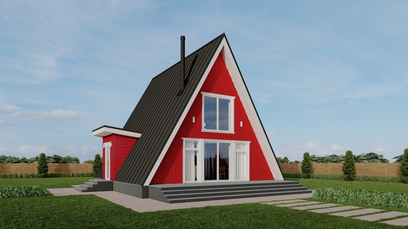Модульний будинок під ключ , Fachwerk, Pagano, A-Frame, Barn House - <ro>Изображение</ro><ru>Изображение</ru> #3, <ru>Объявление</ru> #1736078