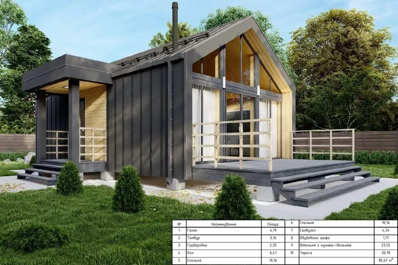 Модульні будинки, каркасні будинки, під замовлення. Проектування. - <ro>Изображение</ro><ru>Изображение</ru> #8, <ru>Объявление</ru> #1736080