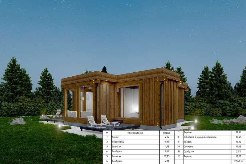 Модульний будинок під ключ. Pagano, Fachwerk, Barn house - <ro>Изображение</ro><ru>Изображение</ru> #5, <ru>Объявление</ru> #1736074