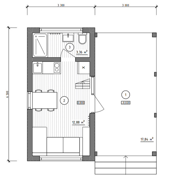 Модульный мини дом. Модульный дом под ключ. - <ro>Изображение</ro><ru>Изображение</ru> #5, <ru>Объявление</ru> #1736065