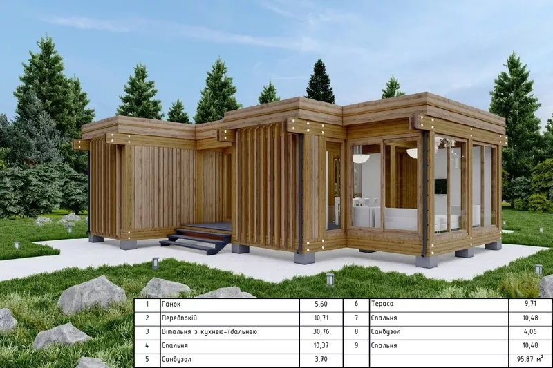 Збірний модульний будинок під ключ. Зростаючий будинок від виробника - <ro>Изображение</ro><ru>Изображение</ru> #4, <ru>Объявление</ru> #1736071