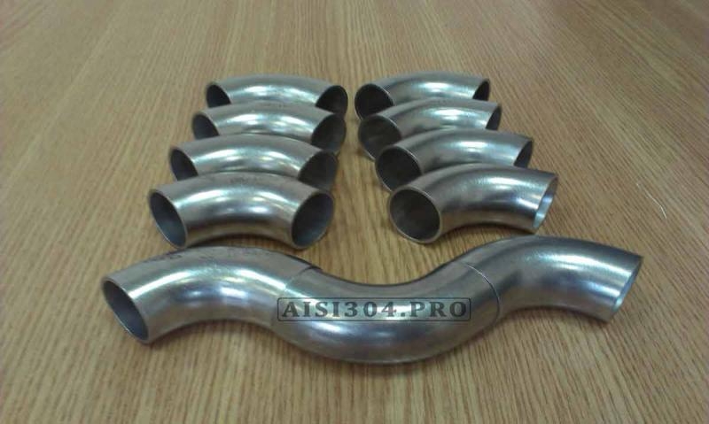 Отвод нержавеющий 52 мм AISI 304 под свapку | TRiNOХ - <ro>Изображение</ro><ru>Изображение</ru> #3, <ru>Объявление</ru> #1738526