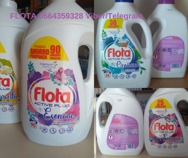 Гель для прання Flota,90 праннів - <ro>Изображение</ro><ru>Изображение</ru> #1, <ru>Объявление</ru> #1738199