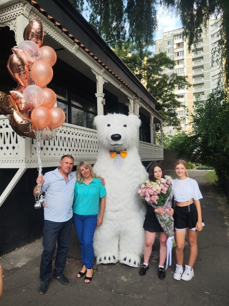 Білий Вітальний Ведмедик Київ та Київська область 800 грн + дорога.							 - <ro>Изображение</ro><ru>Изображение</ru> #2, <ru>Объявление</ru> #1739082