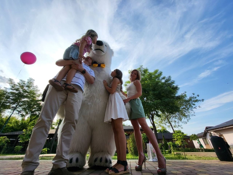 Білий Вітальний Ведмедик Київ та Київська область 800 грн + дорога.							 - <ro>Изображение</ro><ru>Изображение</ru> #7, <ru>Объявление</ru> #1739082