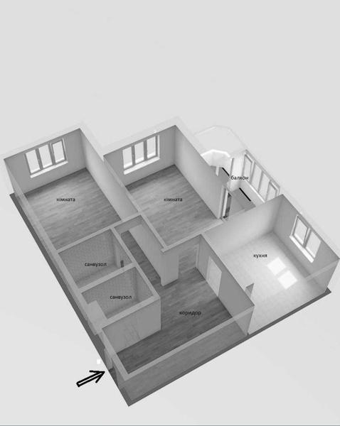 Продаж! Видова 2-кімн. квартира, пров.Моторний 11, метро Деміївська - <ro>Изображение</ro><ru>Изображение</ru> #9, <ru>Объявление</ru> #1740327