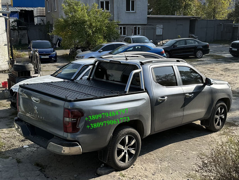 Силова алюмінієва кришка кузова пікапа Peugeot Landtrek/Пежо Ландтрек. - <ro>Изображение</ro><ru>Изображение</ru> #5, <ru>Объявление</ru> #1741333