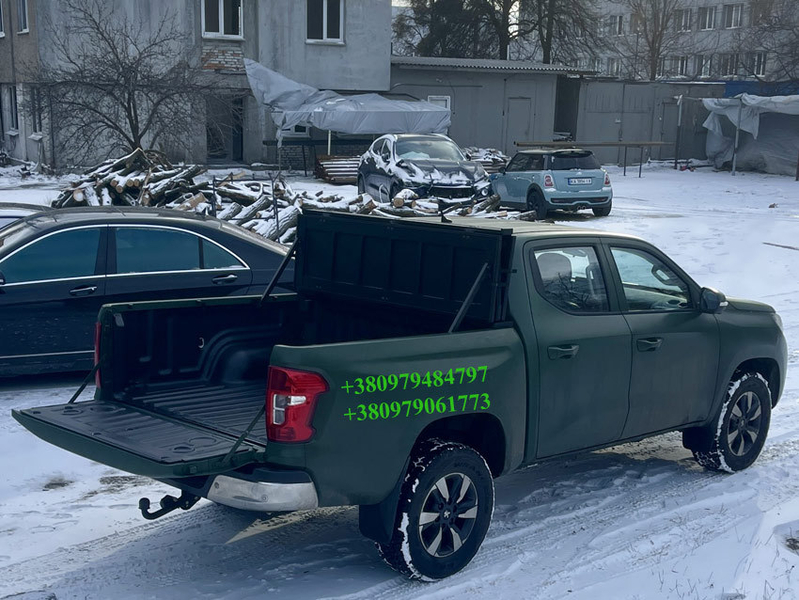 Силова алюмінієва кришка кузова пікапа Peugeot Landtrek/Пежо Ландтрек. - <ro>Изображение</ro><ru>Изображение</ru> #6, <ru>Объявление</ru> #1741333