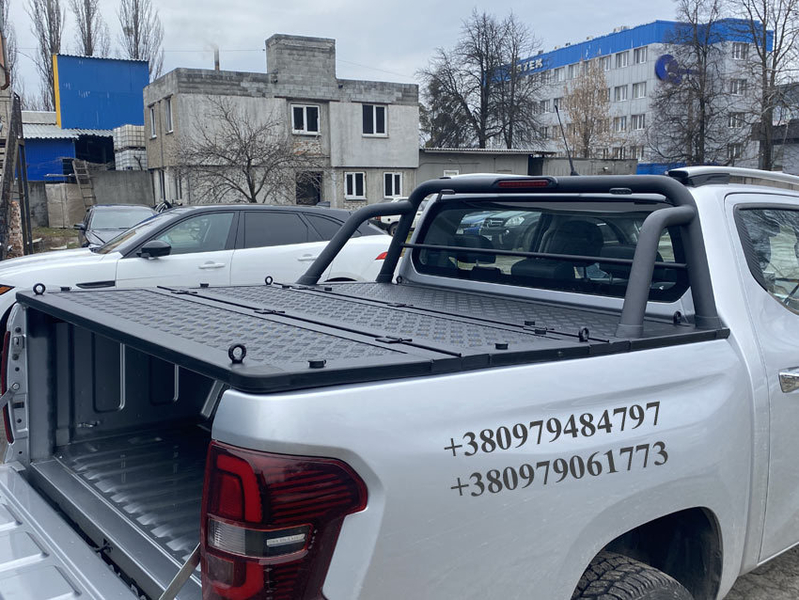 Силова алюмінієва кришка кузова пікапа Peugeot Landtrek/Пежо Ландтрек. - <ro>Изображение</ro><ru>Изображение</ru> #9, <ru>Объявление</ru> #1741333