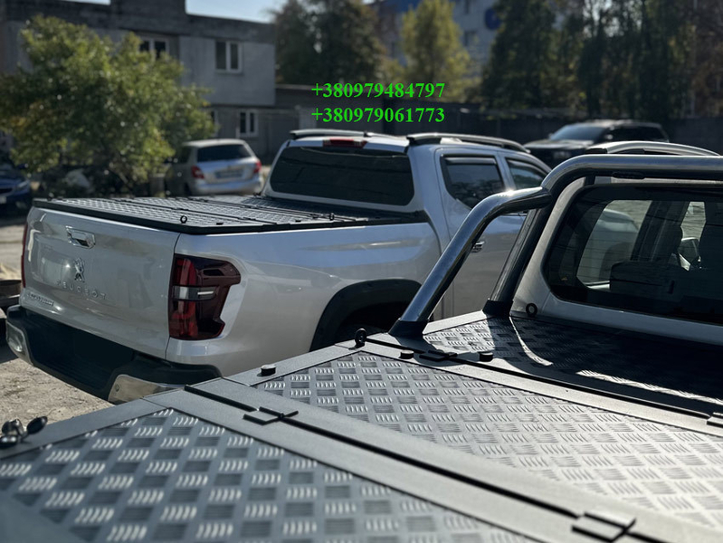 Силова алюмінієва кришка кузова пікапа Peugeot Landtrek/Пежо Ландтрек. - <ro>Изображение</ro><ru>Изображение</ru> #10, <ru>Объявление</ru> #1741333