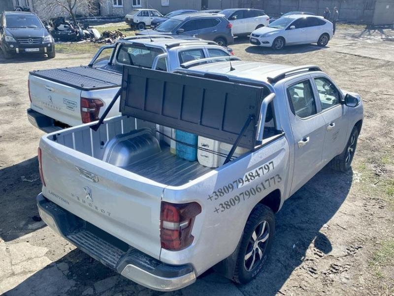 Силова алюмінієва кришка кузова для пікапа Peugeot Landtrek/Пежо Ландтрек - <ro>Изображение</ro><ru>Изображение</ru> #5, <ru>Объявление</ru> #1741486