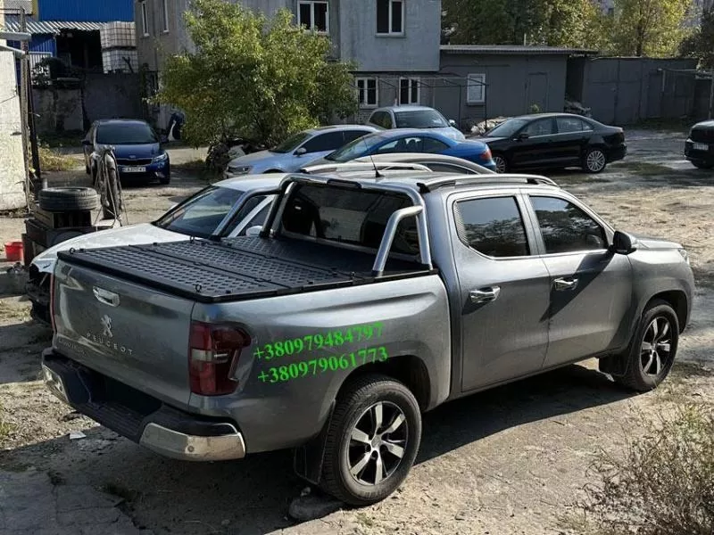 Силова алюмінієва кришка кузова для пікапа Peugeot Landtrek/Пежо Ландтрек - <ro>Изображение</ro><ru>Изображение</ru> #6, <ru>Объявление</ru> #1741486