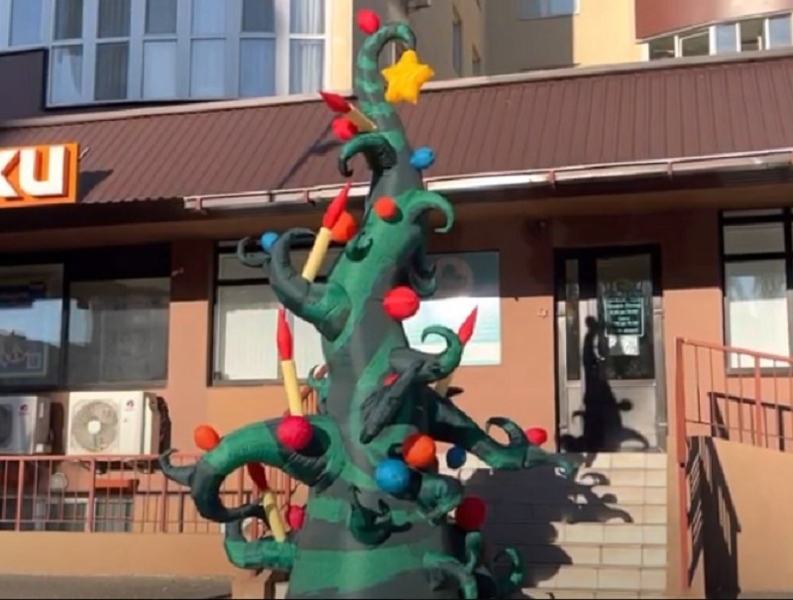 Елка надувная декорация Надувные новогодние изделия - <ro>Изображение</ro><ru>Изображение</ru> #4, <ru>Объявление</ru> #1741490