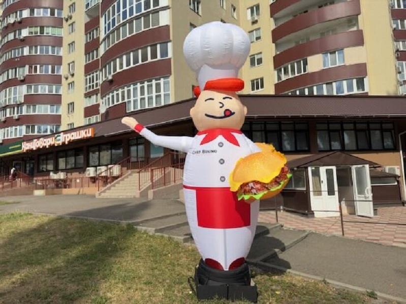 Надувной человечек реклама для представления торговой марки, бренда - <ro>Изображение</ro><ru>Изображение</ru> #3, <ru>Объявление</ru> #1741494